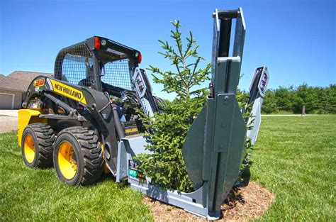 skid steer tree spade rental calgary|towable tree spade for rent.